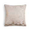 Catherine Lansfield Damask Jacquard Filled Cushion 43cm x 43cm Champagne