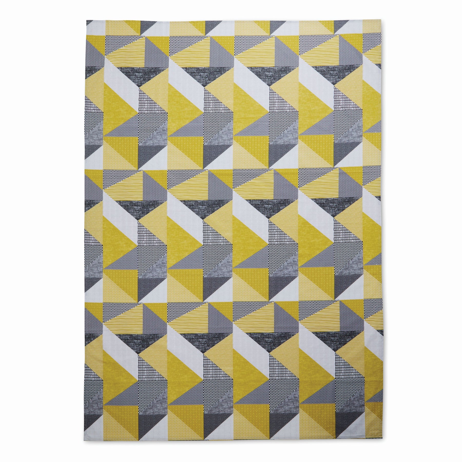 Catherine Lansfield Larsson Geo Table Cloth Ochre