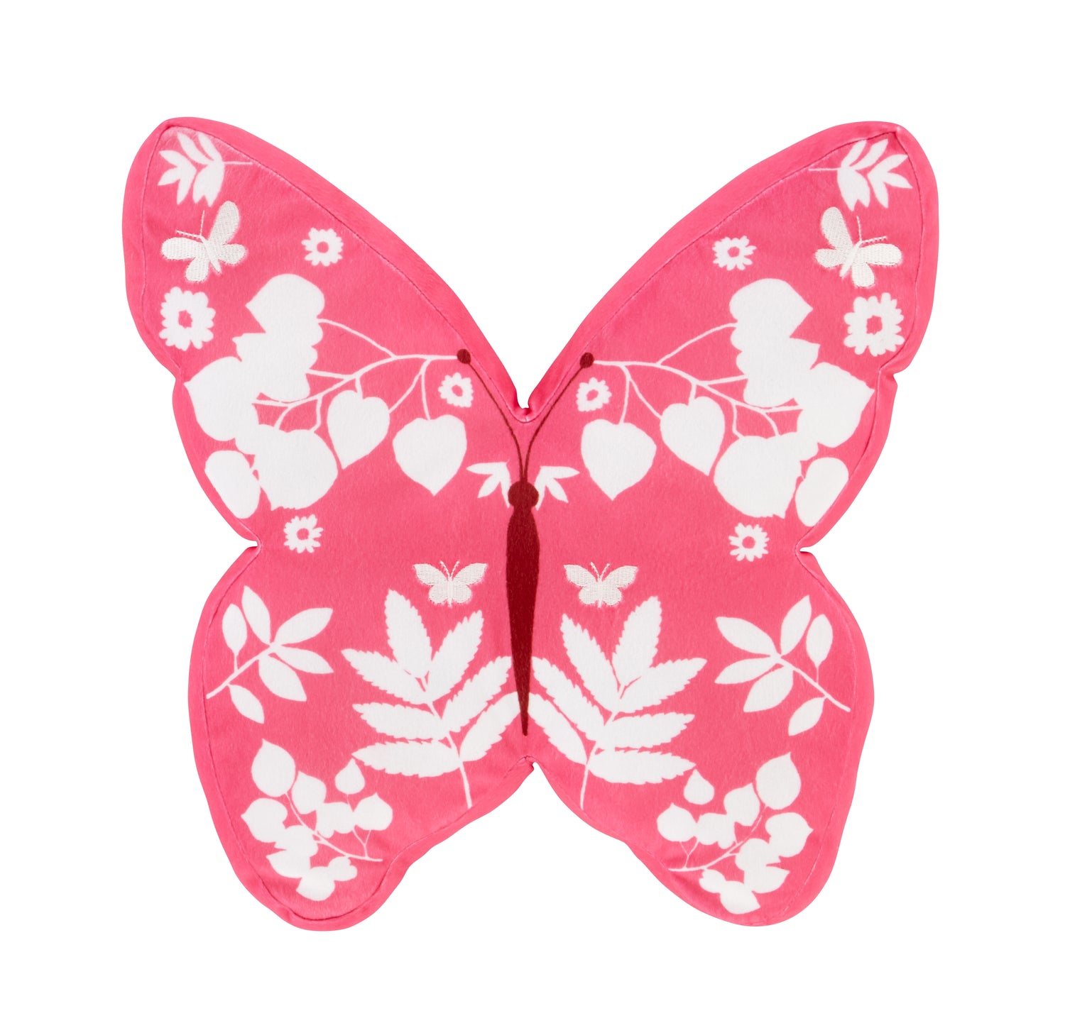 Catherine Lansfield Butterfly 3D Filled Cushion Pink