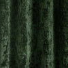 Catherine Lansfield Crushed Velvet Ready Made Eyelet Curtains Olive