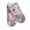 Catherine Lansfield Dramatic Floral Oven Glove Grey