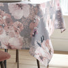 Catherine Lansfield Dramatic Floral Table Cloth Grey