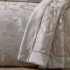 Catherine Lansfield Opulent Jacquard 240cm x 260cm Bedspread Champagne