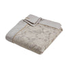 Catherine Lansfield Opulent Jacquard 240cm x 260cm Bedspread Champagne
