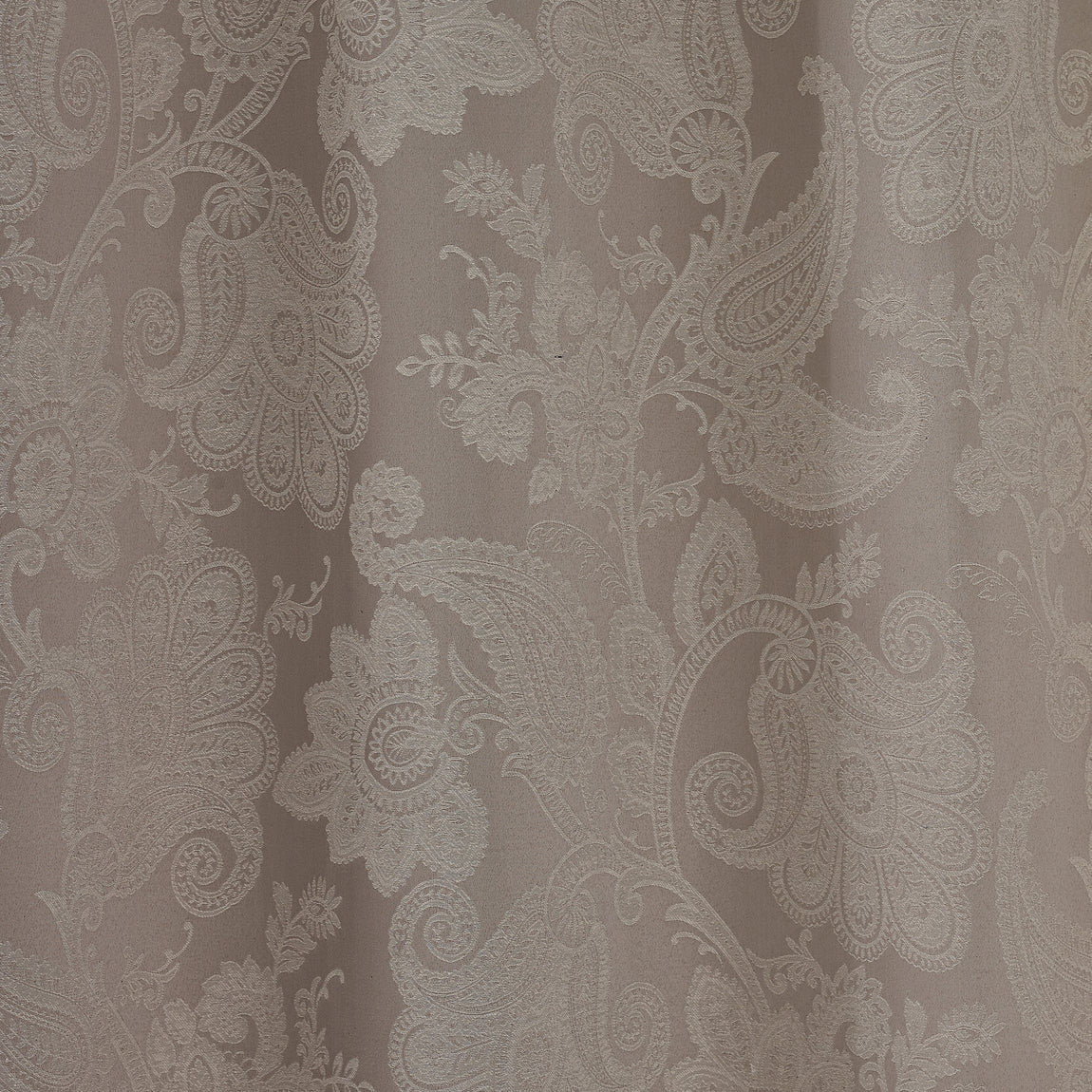 Catherine Lansfield Opulent Jacquard Ready Made Eyelet Curtains 66 x 90 Champagne