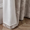 Catherine Lansfield Opulent Jacquard Ready Made Eyelet Curtains 66 x 90 Champagne