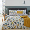 Catherine Lansfield Retro Circles Duvet Cover Bedding Set Multi