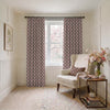 ANTE DECOR Hidcote Made To Measure Curtains Dark Mauve