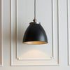 Franklin Large Pendant Light Black Pewter