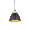 Franklin Small Pendant Light Black Pewter