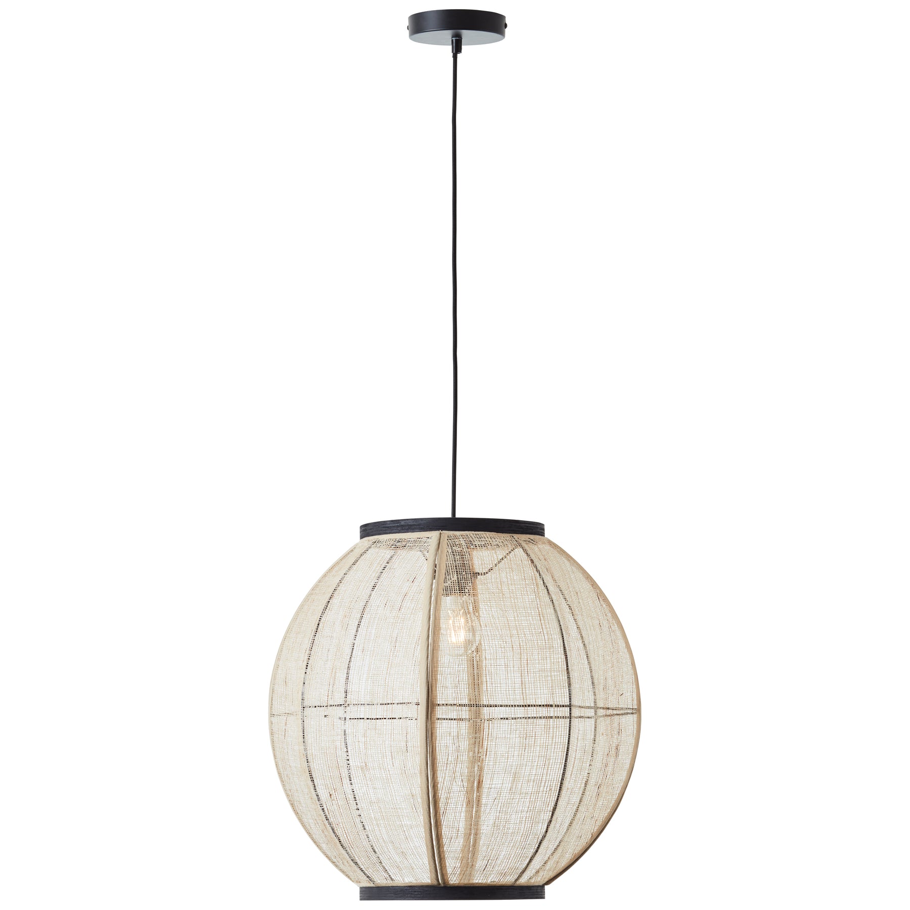 Zaire 1 Large Pendant Light Natural