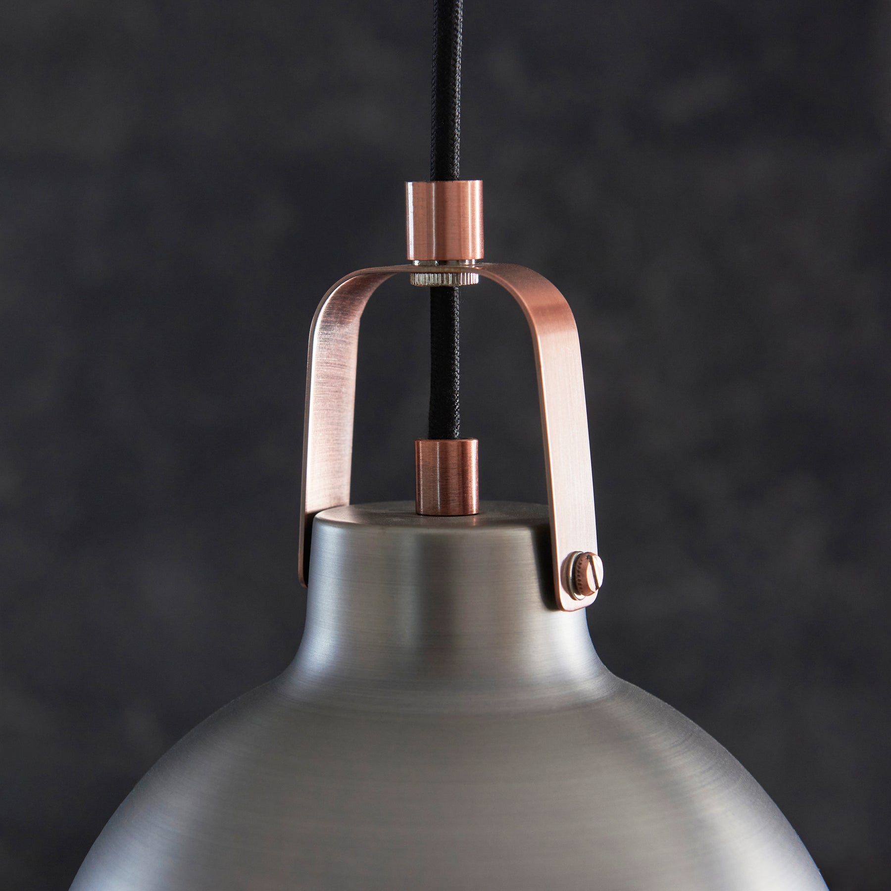 Lazenby Pendant Light Aged Pewter Pendant Light Copper