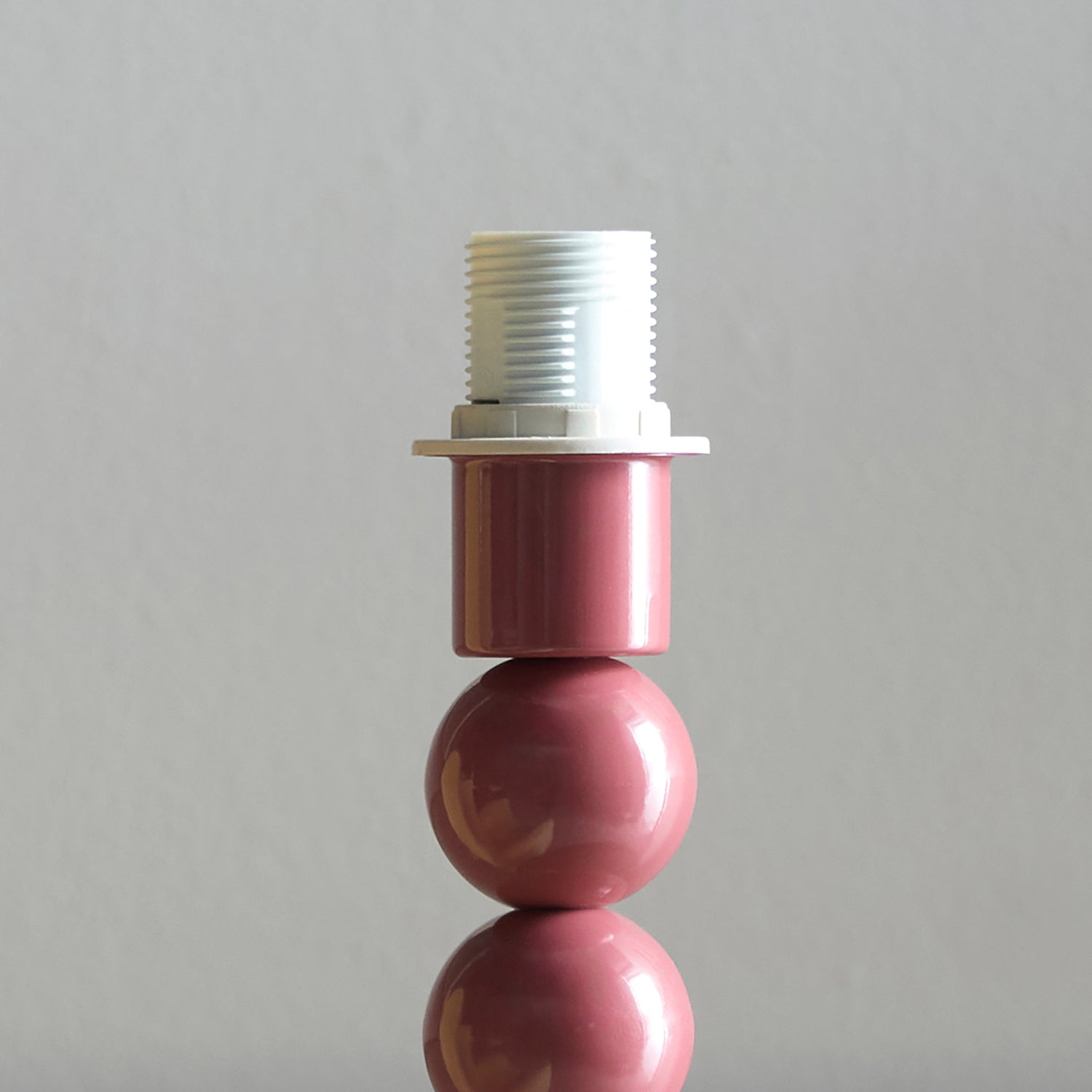 Higgledy 36cm Base Only Table Lamp Gloss Pink Clay