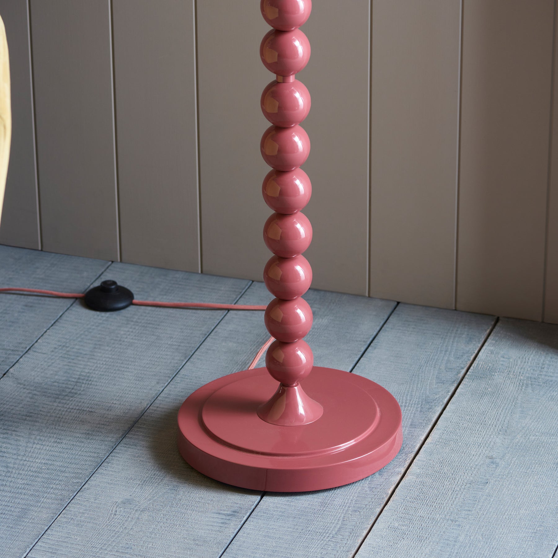 Higgledy 132cm Base Only Floor Lamp Gloss Pink Clay