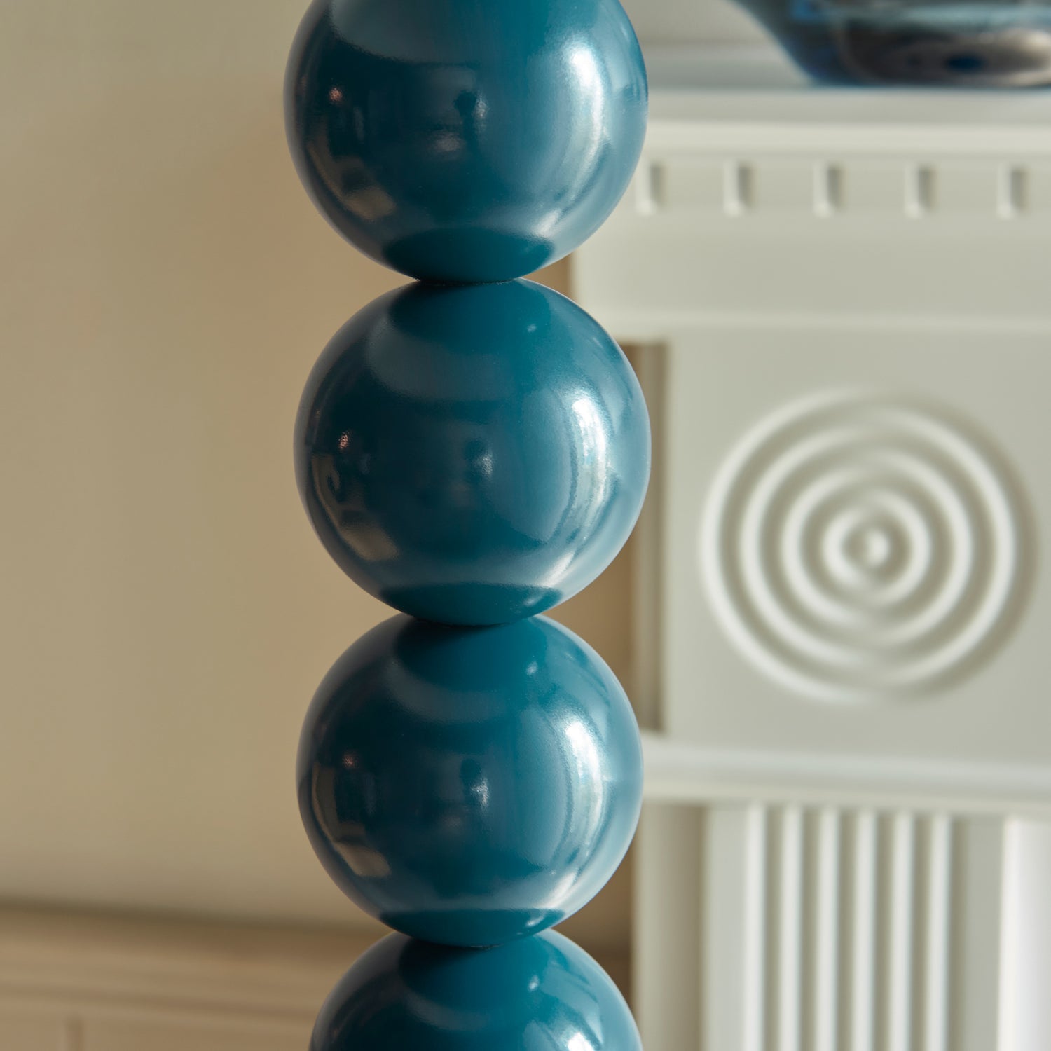 Higgledy 132cm Base Only Floor Lamp Gloss Marlin Blue