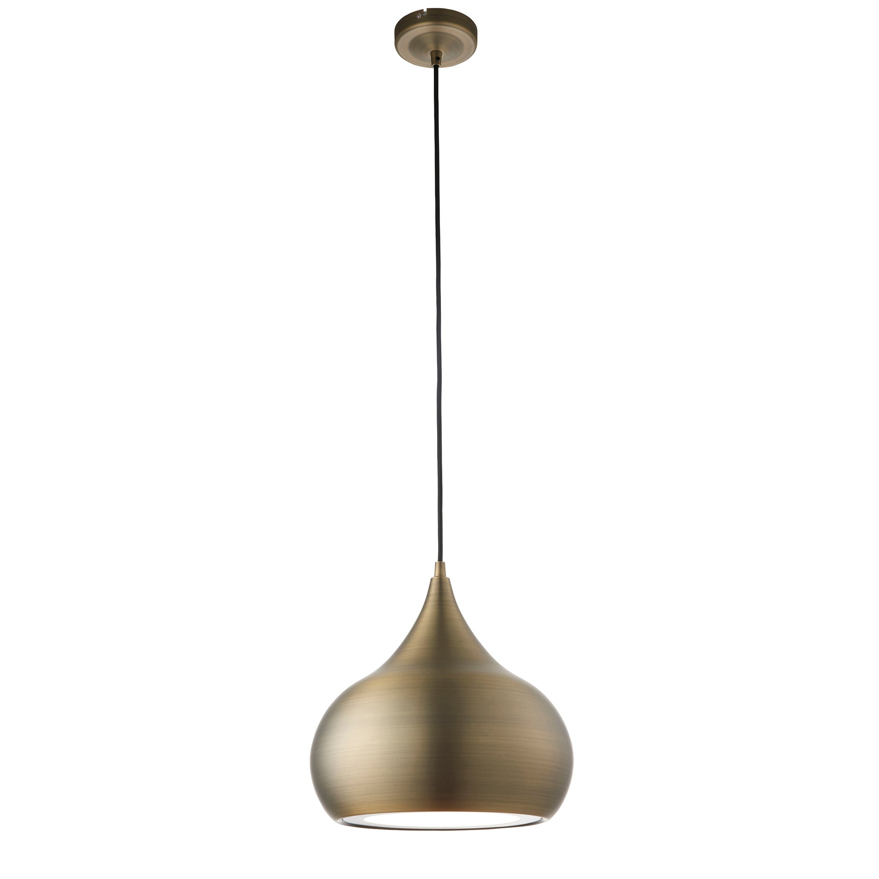 Brosnan Pendant Light Antique Brass