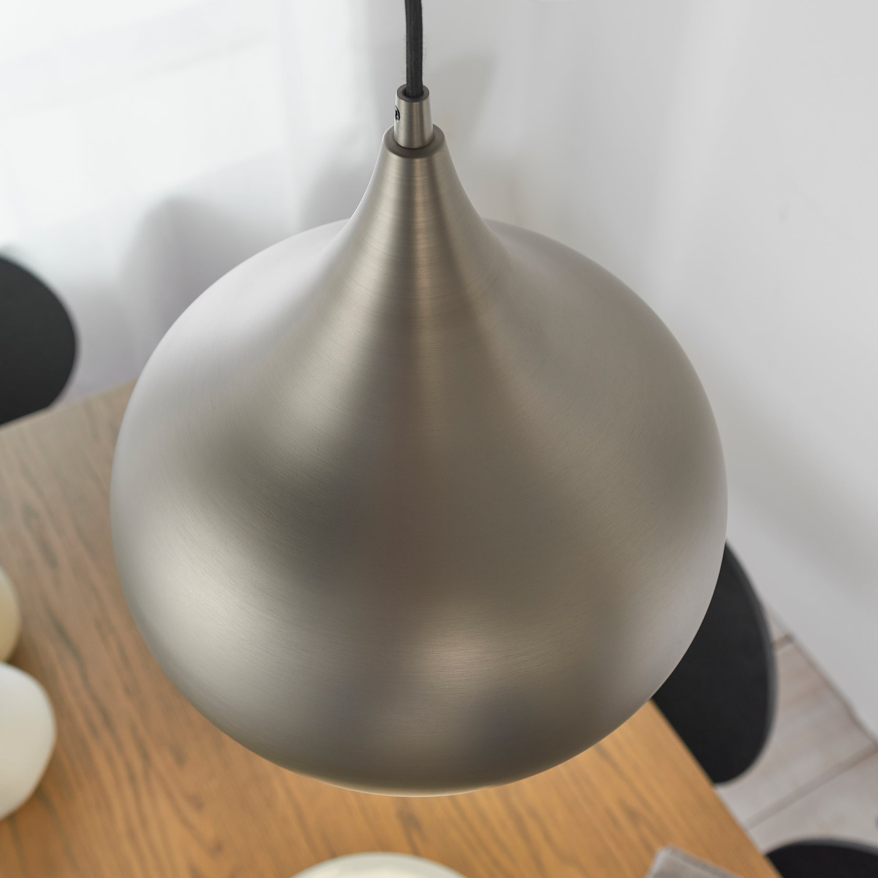 Brosnan Pendant Light Matt Nickel