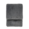 Teddy 130cm x 180cm Fleece Throw Charcoal