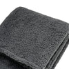 Teddy 130cm x 180cm Fleece Throw Charcoal
