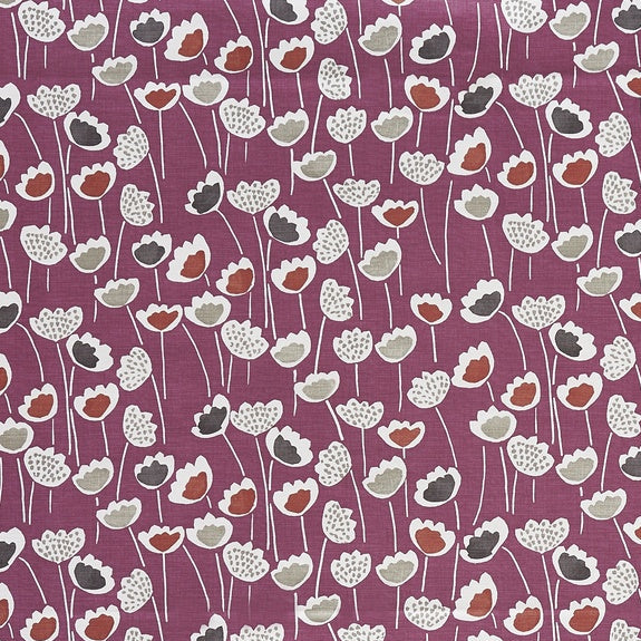 Prestigious Textiles Clara Fabric Very Berry
