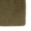 Teddy 130cm x 180cm Fleece Throw Olive