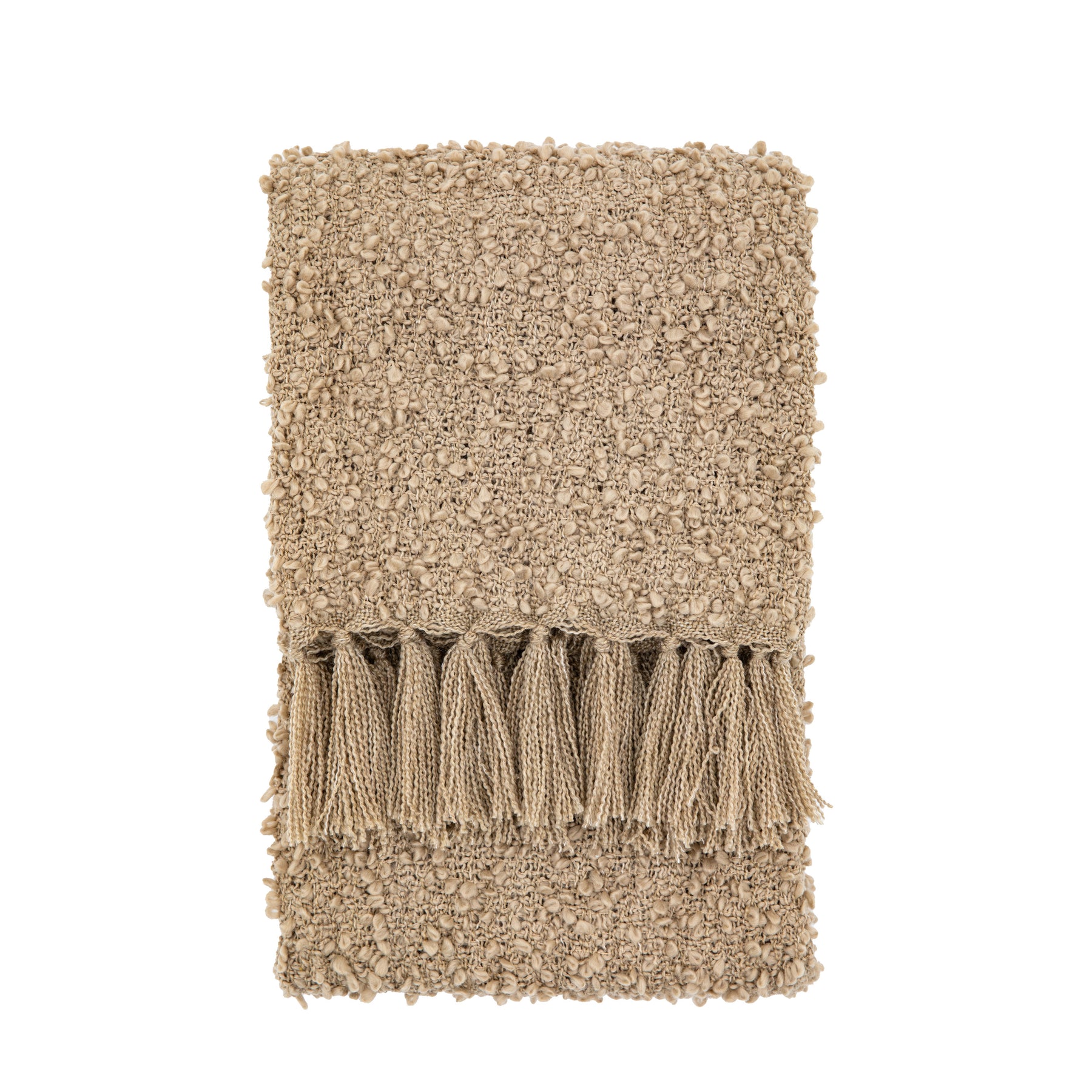 Bologna 130cm x 170cm Throw Putty