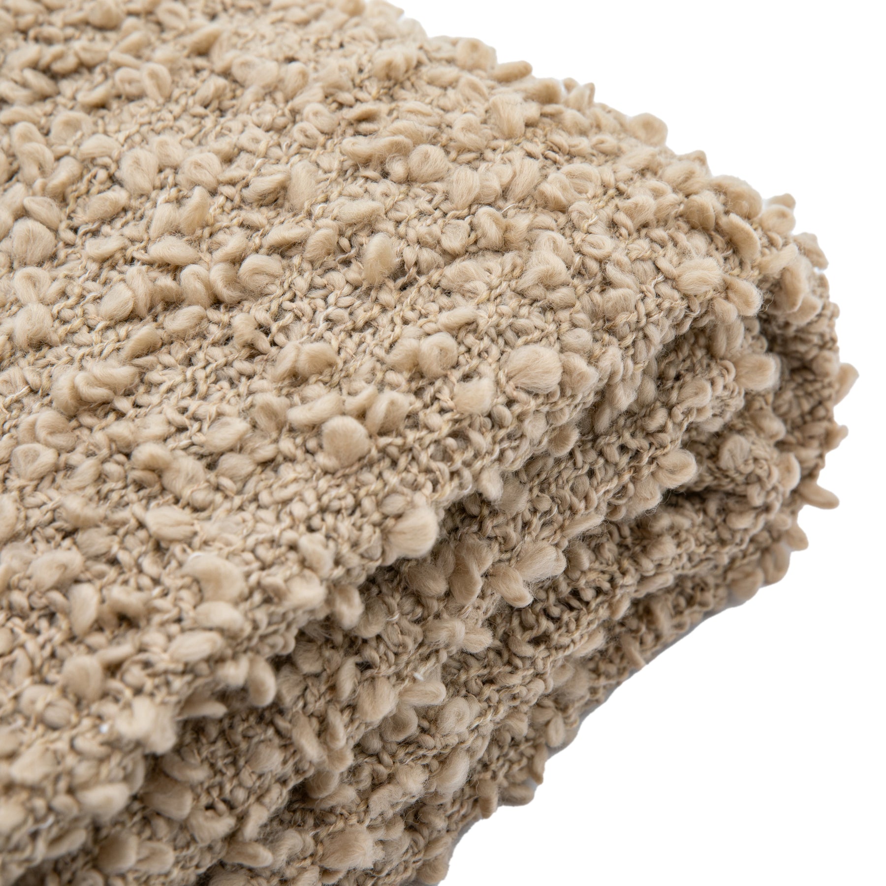 Bologna 130cm x 170cm Throw Putty