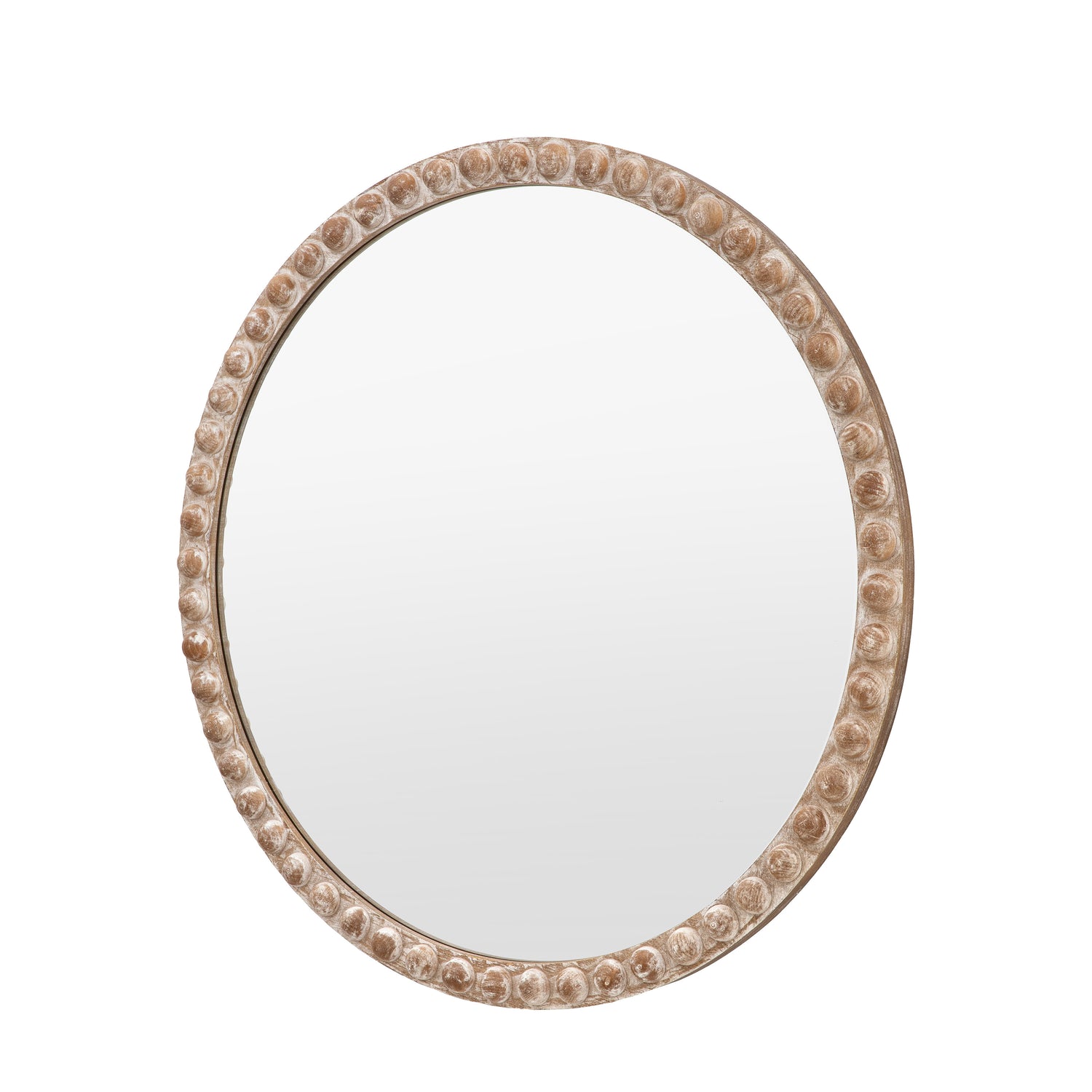 Millbrook 95cm x 95cm Round Large Mirror Natural