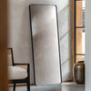 Holworth 70cm x170cm Leaner Mirror Black