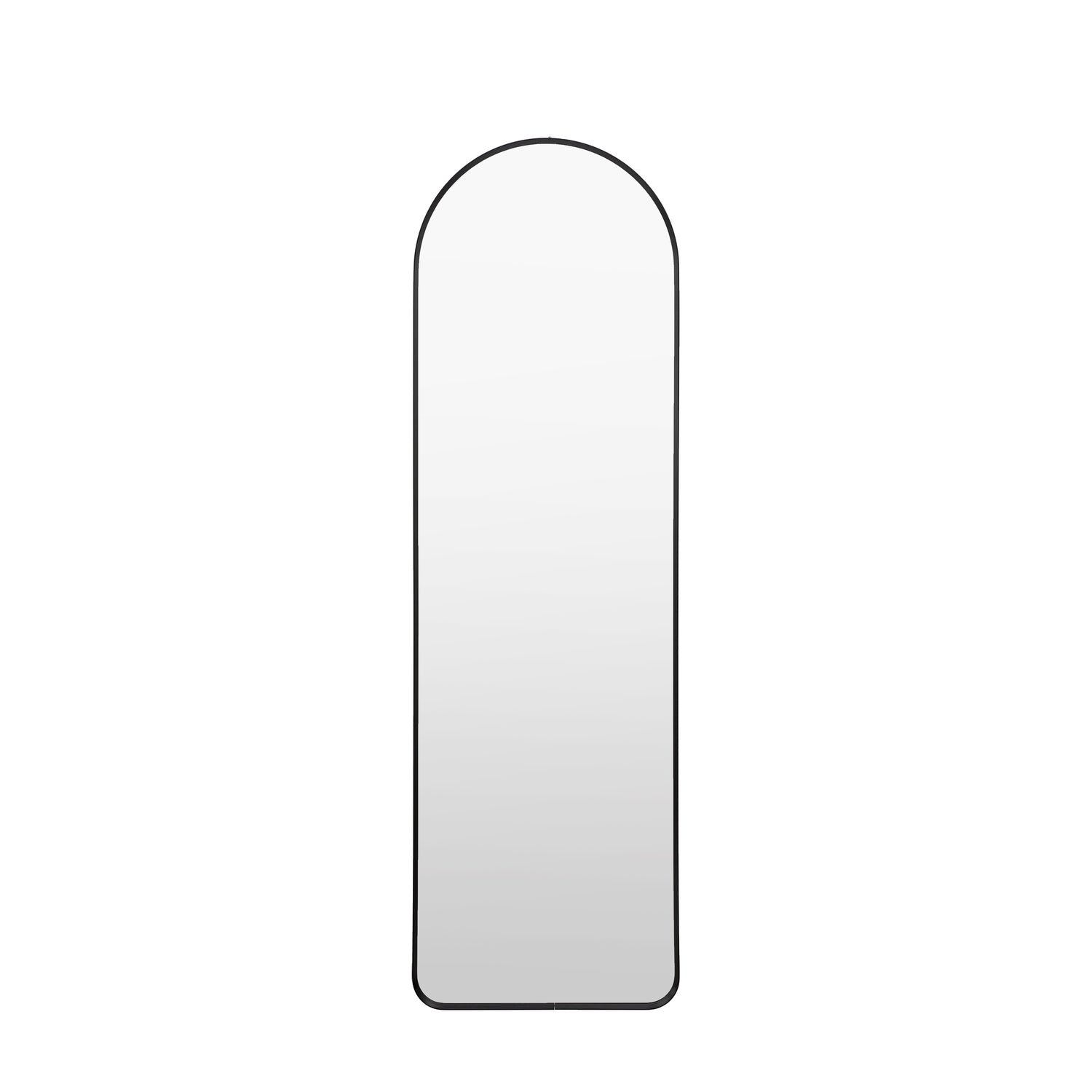 Holworth 45cm x 150cm Arch Mirror Black