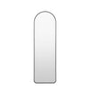 Holworth 45cm x 150cm Arch Mirror Black