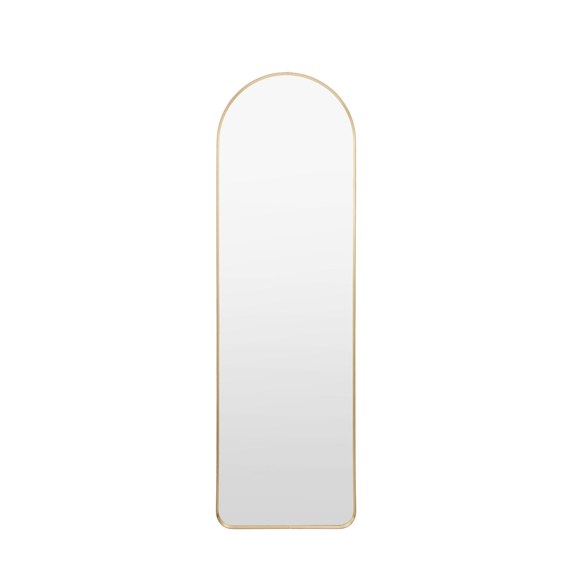 Holworth 45cm x 150cm Arch Mirror Gold