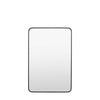 Holworth 60cm x 90cm Rectangle Mirror Black