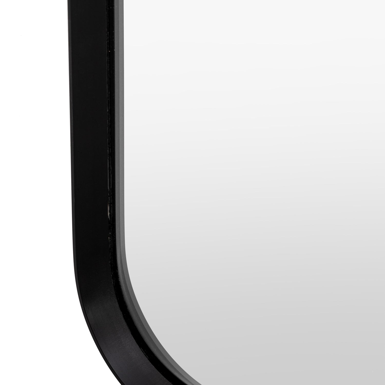 Holworth 60cm x 90cm Rectangle Mirror Black