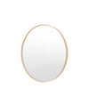 Holworth 60cm x 60cm Round Mirror Gold