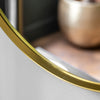 Holworth 60cm x 60cm Round Mirror Gold