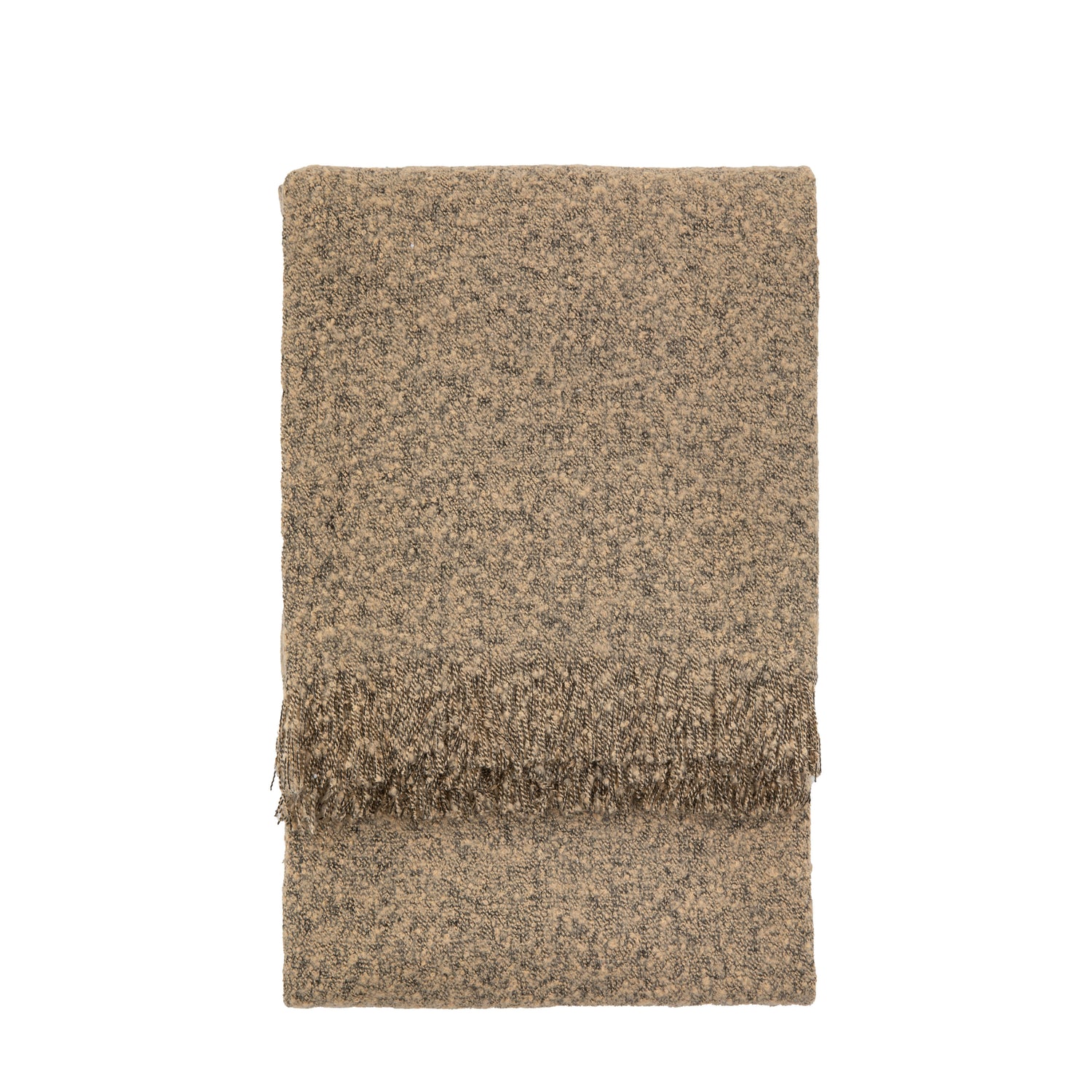 Melange 130cm x 150cm Acrylic Throw Natural