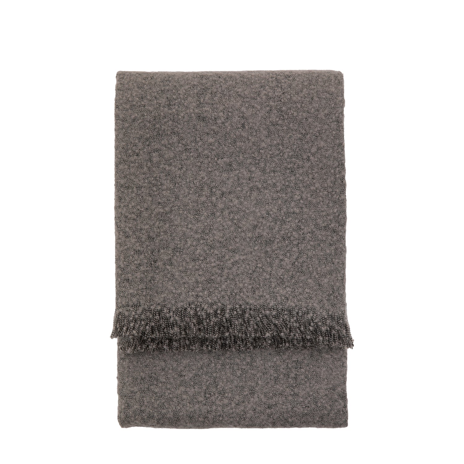 Melange 130cm x 150cm Acrylic Throw Dark Grey