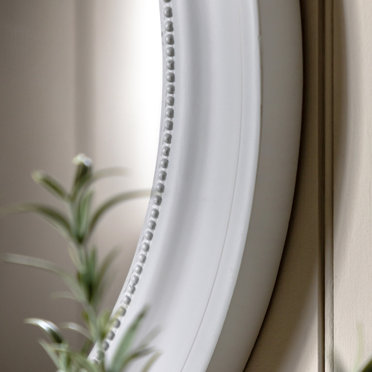 Sherwood 80cm Round Mirror Stone