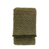 Herringbone 140cm x 180cm Sherpa Throw Sage