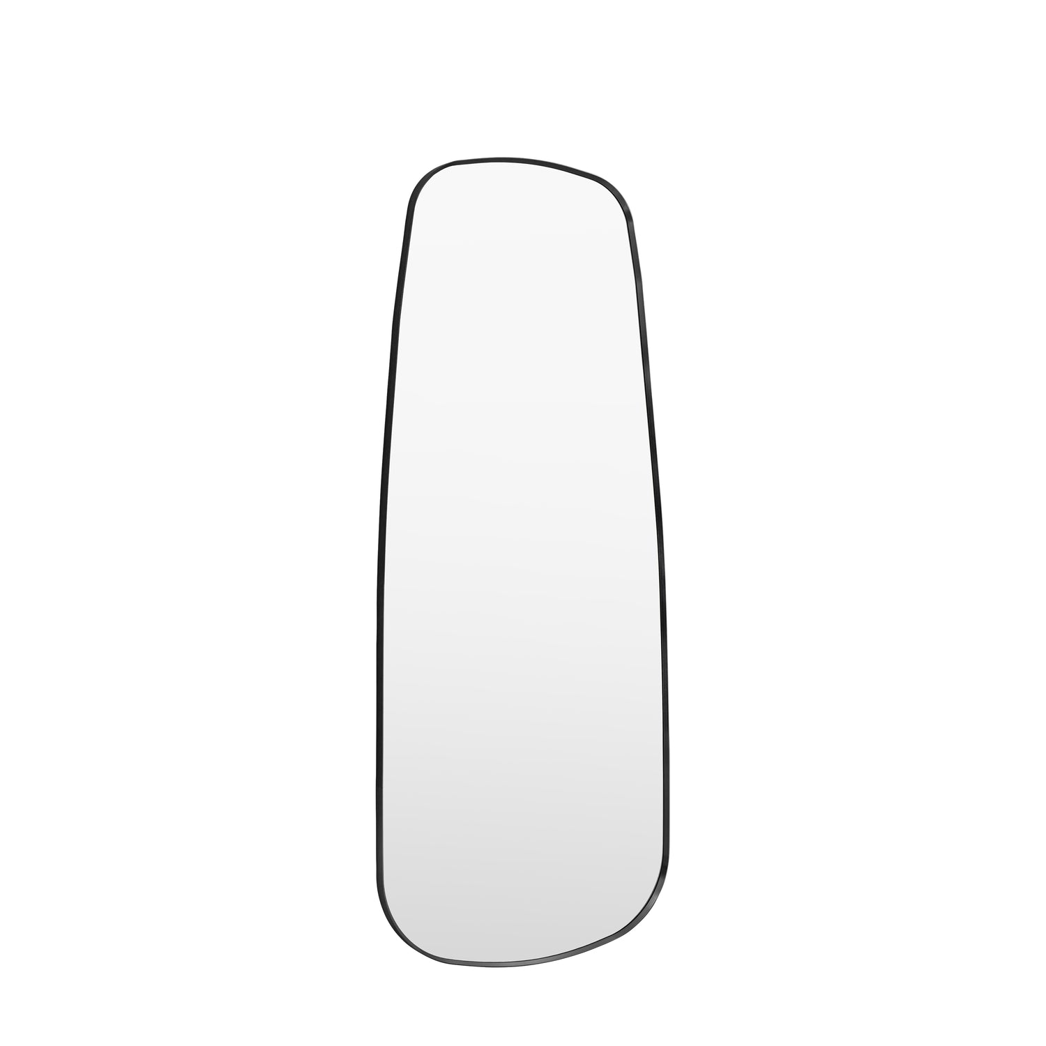 Holworth 70cm x 170cm Shaped Leaner Mirror Black