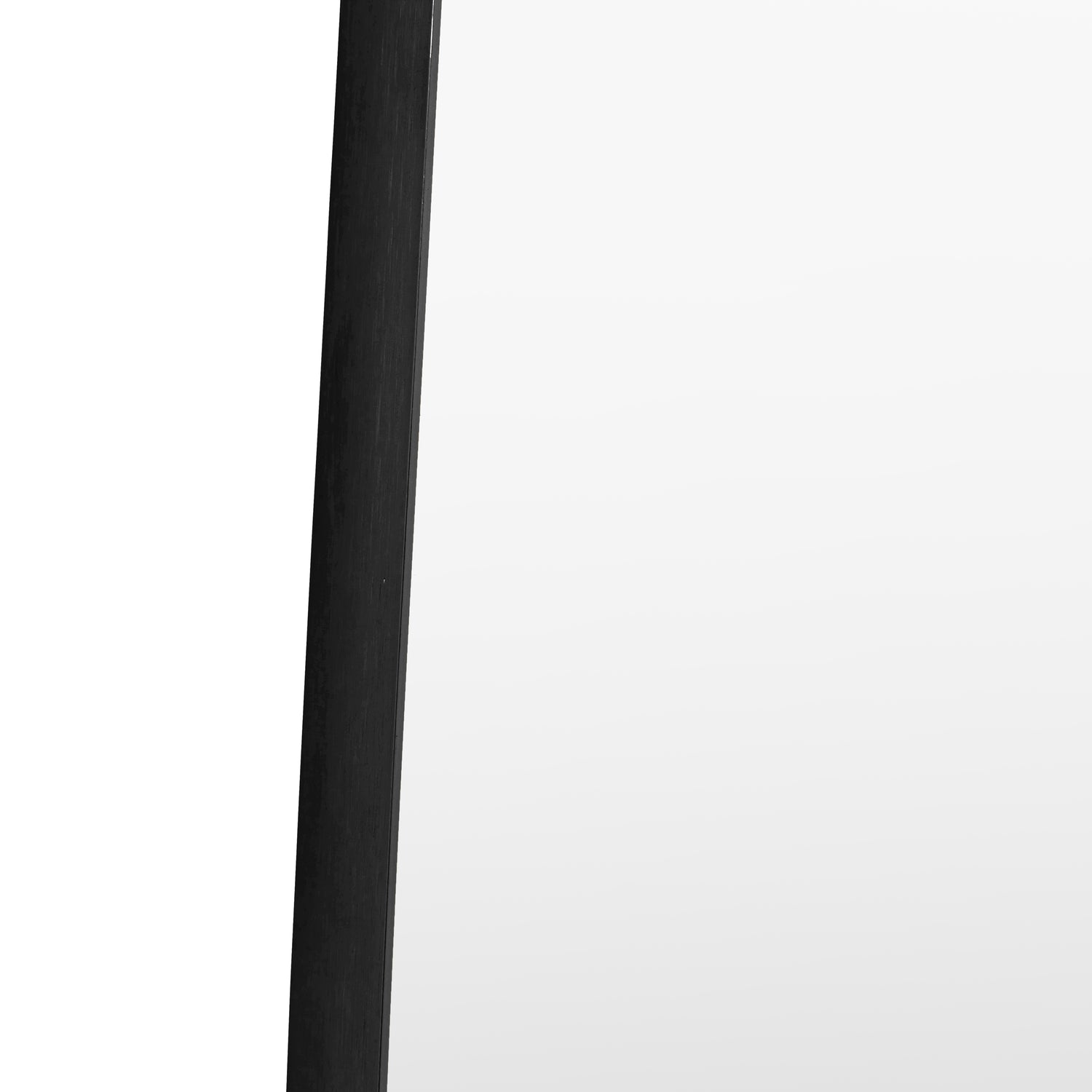 Holworth 70cm x 170cm Shaped Leaner Mirror Black