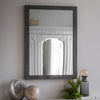 Romano 57cm x 77cm Rectangle Mirror Marbled Grey