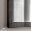 Romano 57cm x 77cm Rectangle Mirror Marbled Grey