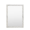 Romano 57cm x 77cm Rectangle Mirror Marbled White