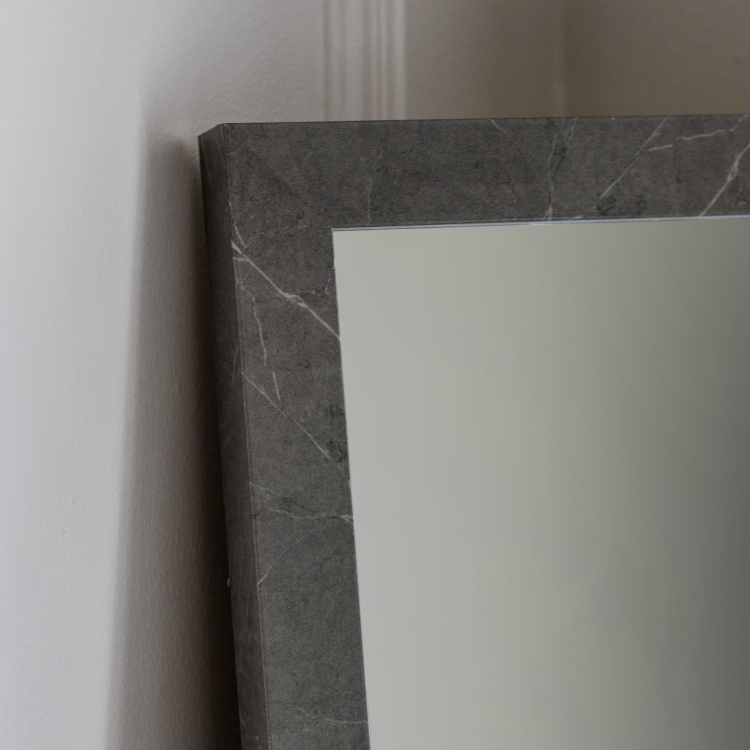 Romano 57cm x 157cm Leaner Mirror Marbled Grey