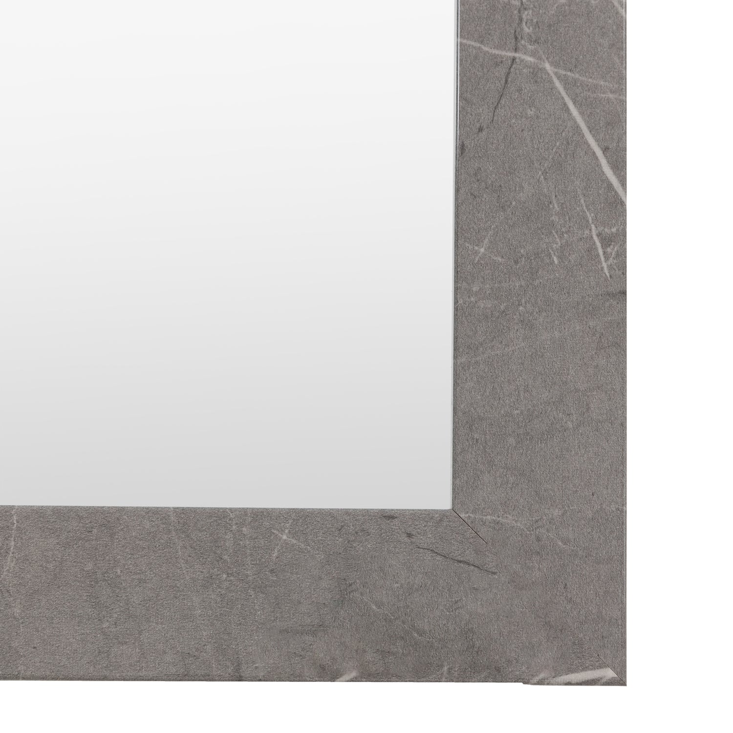 Romano 57cm x 157cm Leaner Mirror Marbled Grey