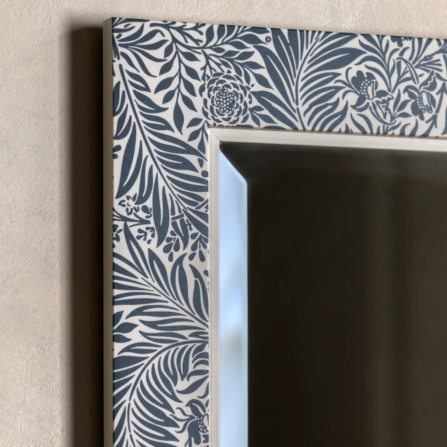 Cotswold 51cm x 61cm Rectangle Mirror Navy