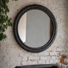 Pimlico 90cm x 90cm Round Mirror Black Wash
