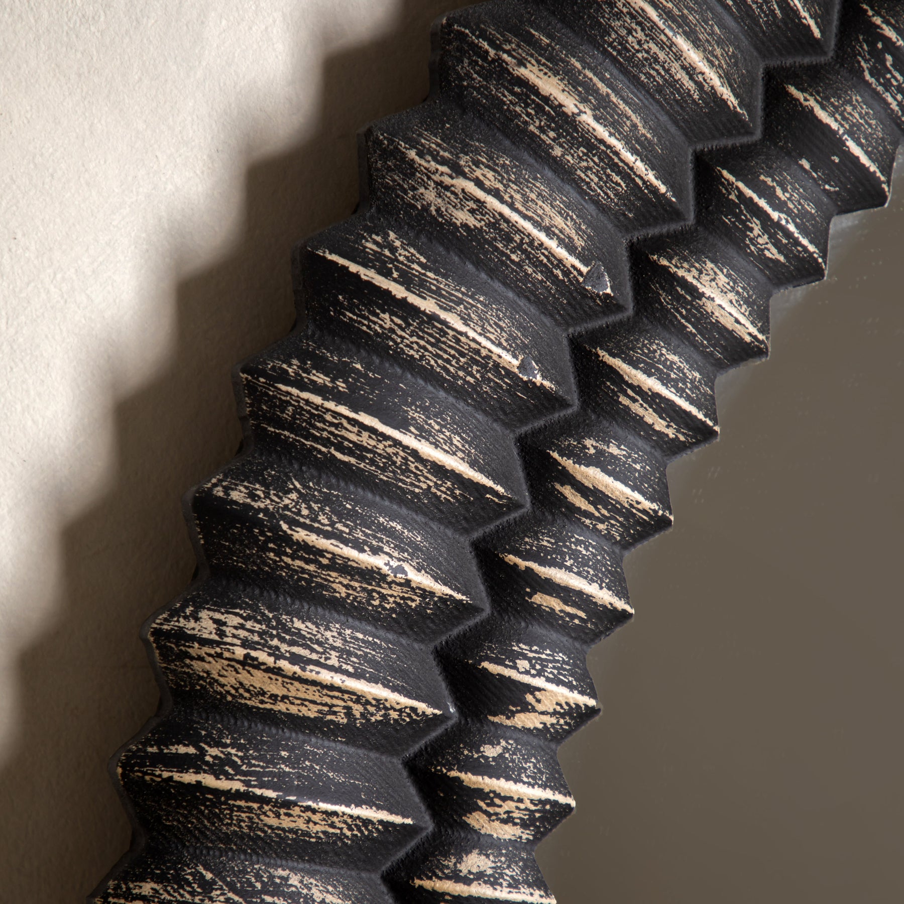 Pimlico 77cm x 170cm Arch Leaner Mirror Black Wash